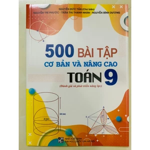 Sách - 500 Bài tập cơ bản và nâng cao Toán lớp 9
