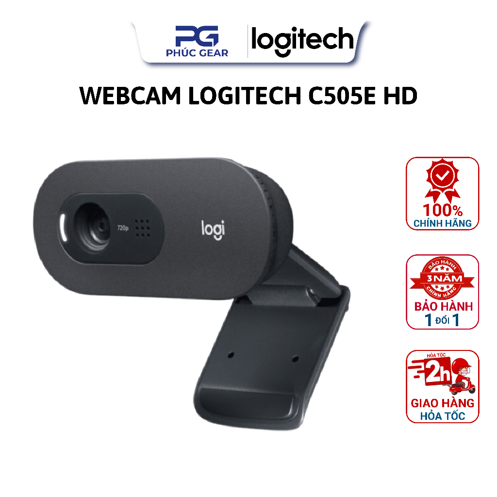 Thiết bị ghi hình/ Webcam Logitech C505E HD - Bảo hành 36 tháng - HÀNG ...
