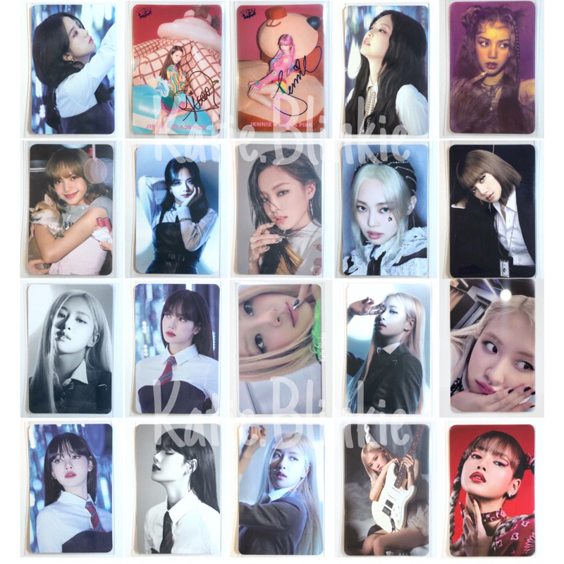 [CHÍNH HÃNG/OFFICIAL] CARD OFF BLACKPINK HOT/HIẾM TỔNG HỢP | Shopee ...