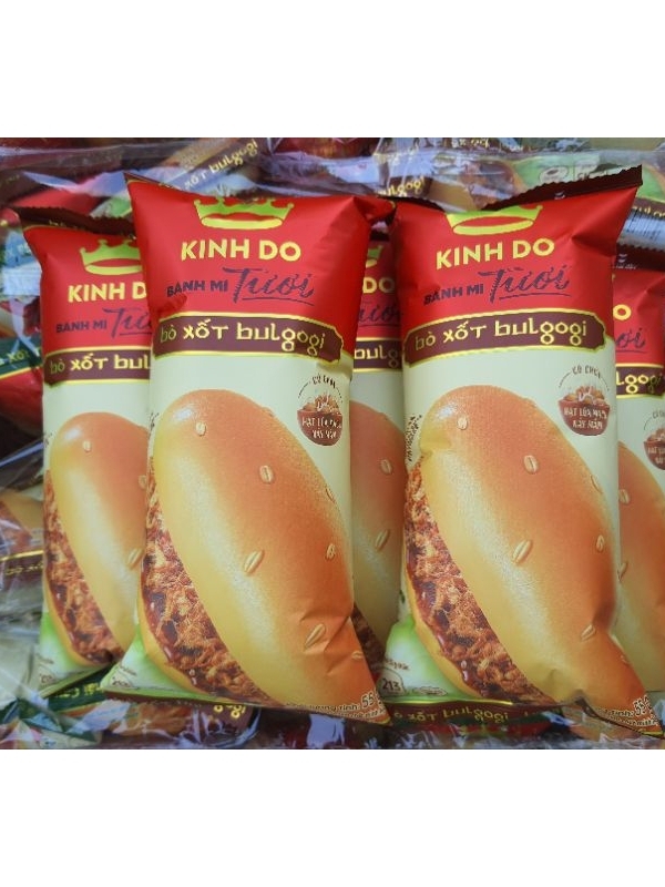 Bánh Mì Tươi Kinh Đô Bò Xốt Bulgogi Gói 55gam Shopee Việt Nam