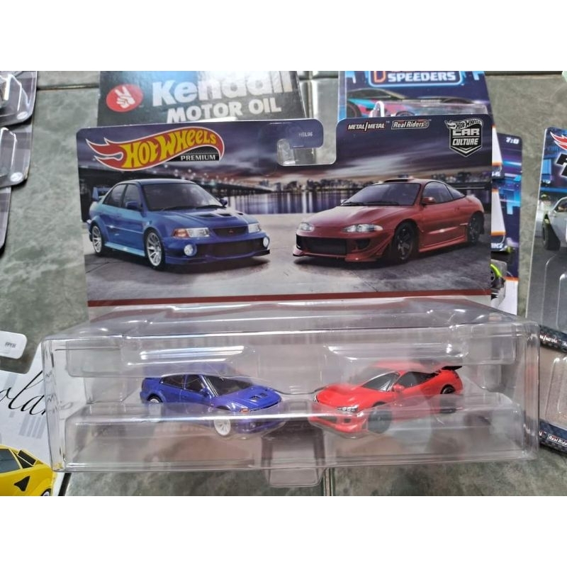 Hot Wheels Premium Car Culture Mitsubishi 2-Pack 2023 (In-Stock) New 95 Eclipse