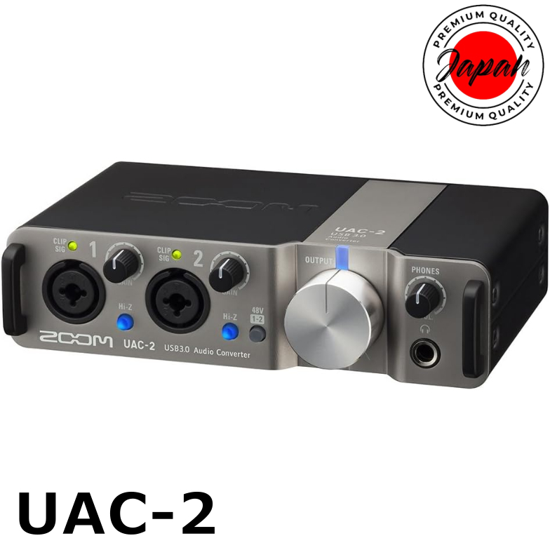 ZOOM / UAC-2 Audio Interface USB3.0 SuperSpeed 2in/2out 24-bit/192kHz ...