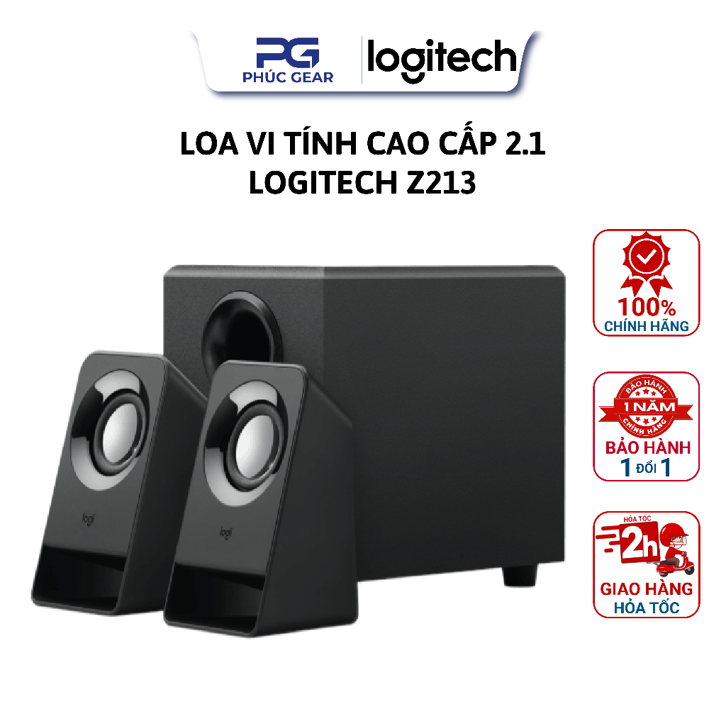 Loa vi tính cao cấp 2.1 LOGITECH Z213 - Bảo hành 12 tháng - HÀNG ...