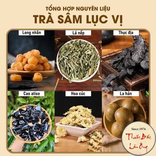 Set nấu nước sâm, nguyên liệu tự chọn, trà sâm lục vị mát gan, thanh nhiệt, tốt cho cả người lớn và trẻ nhỏ - Lãn Ông