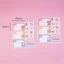 Nhãn Vở Có Keo Dán Kèm Sticker CLASSMATE Hình Thỏ Rabbit, Chất Liệu Giấy Bóng Bám Dính Tốt- Túi 15 Nhãn CL-NT242