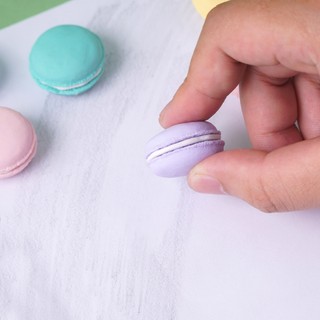 Gôm Tẩy Bút Chì CLASSMATE Cao Cấp Hình Bánh MACARONS 4 Màu Xinh Xắn, Tẩy Sạch Nhanh, Ít Vụn- Hộp 2 Gôm CL-ER607