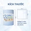 Cuộn 200 tờ khăn giấy lau bếp xanh KRCLEAN 20x20cm - Khăn lau đa năng, siêu thấm hút, lau mọi bề mặt tiện lợi