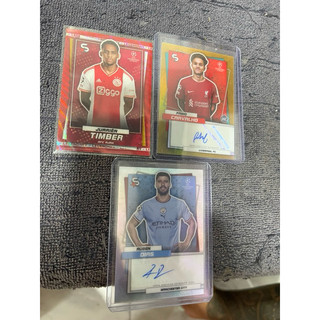 Thẻ Chữ Kí Cầu Thủ Bóng Đá Chính Hãng Topps Panini & Leaf