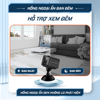 Camera 4G Ulltra HD 4.0Mp dùng sim không dây kết nối điện thoại giám sát hành trình Luvalo C2V