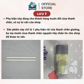 Phụ kiện đổi size thanh chắn giường mới Pakey Shop Mẹ Cá Mập