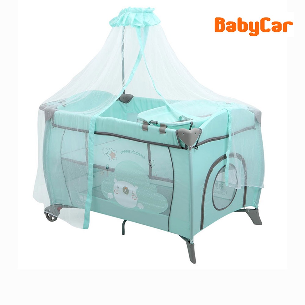 Nôi cũi vải đa năng Zaracos Jenni 5046 (Bảo hành 3 năm) | Shopee Việt Nam