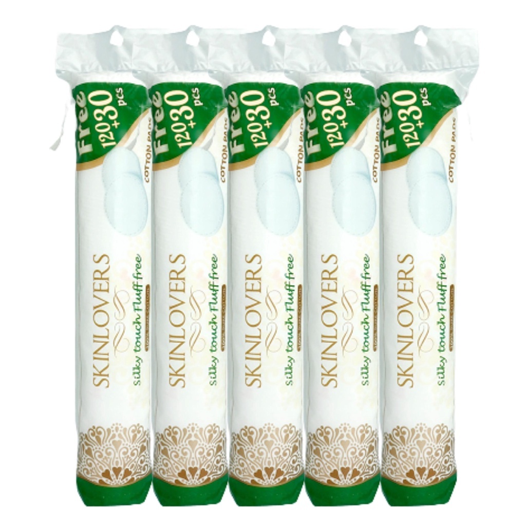 Bông tẩy trang Skinlovers 120+30 miếng