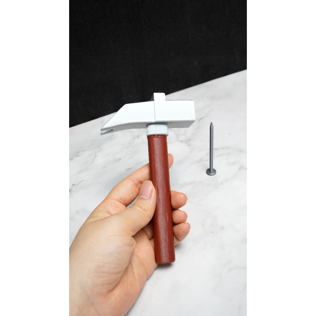 Đồ chơi sáng tạo in 3D Mô hình mô phỏng búa của Nobara trong