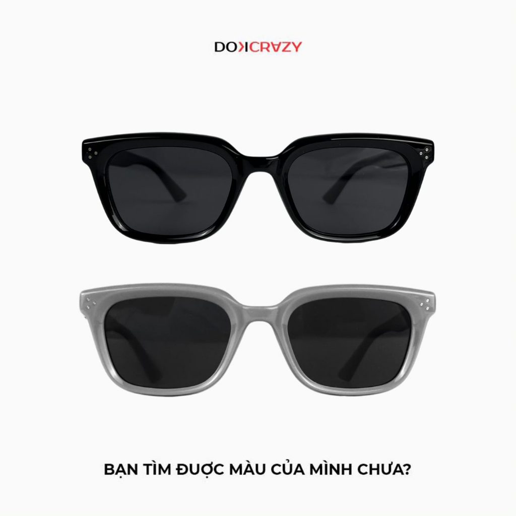 Ảnh Kính mát thời trang DOKCRAZY BILLY Streetwear Hot Trend độc đáo chất liệu cao cấp, Unisex, UV400 4