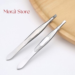 Nhíp Nhổ Lông Tóc Bằng Thép Cao Cấp MORAL