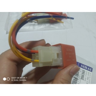 Combo 10 Rơ le dây, rơ le 4 chân SIHAI (kèm rắc cắm).