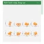 Set 8 mèo nhỏ dễ thương dán đỉnh màn hình, dán cốc, trang trí bàn làm việc, bàn học, quà tặng, taplo ô tô