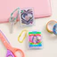 Set 15 dây Móc khóa dây bi 10cm nhiều màu handmade