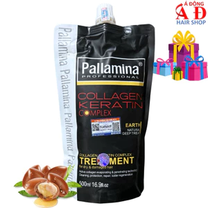 DẦU HẤP Ủ TÓC PALLAMINA COLLAGEN KERATIN COMPLEX PHỤC HỒI, SIÊU MỀM MƯỢT GIẢM GÃY RỤNG