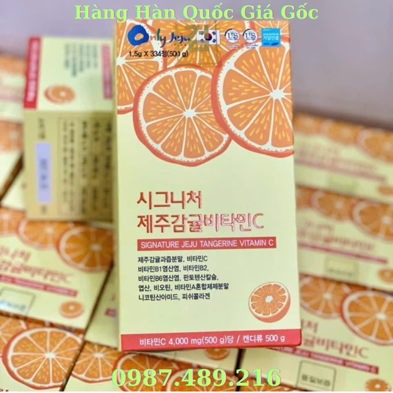 Vitamin C Jeju Tangerine King Premium 500g Hàn Quốc Shopee Việt Nam