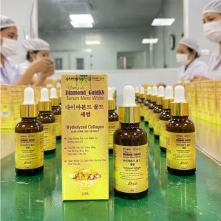 Serum dưỡng da serum MESO WHITE DIAMOND GOLDKN Trần gia giúp tái tạo da, giảm thâm thu, nhỏ lỗ chân lông 20ml
