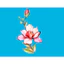 {Hình in ep nhiệt}Hình HOA in áo ủi tại nhà bằng bàn là bàn ủi đơn giản tiện ích-giá khuyến mãi-THEO YÊU CẦU INBOX SHOP