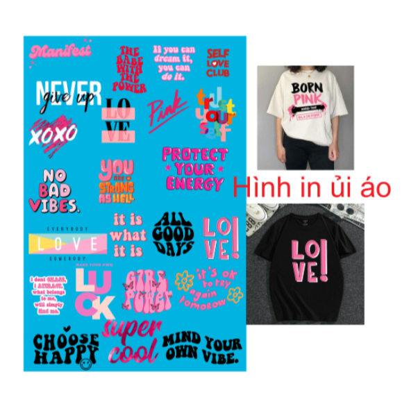 {Hình in ep nhiệt}Hình in áo- ủi tại  nhà bằng bàn là bàn ủi đơn giản tiện ích-giá khuyến mãi-THEO YÊU CẦU INBOX SHOP