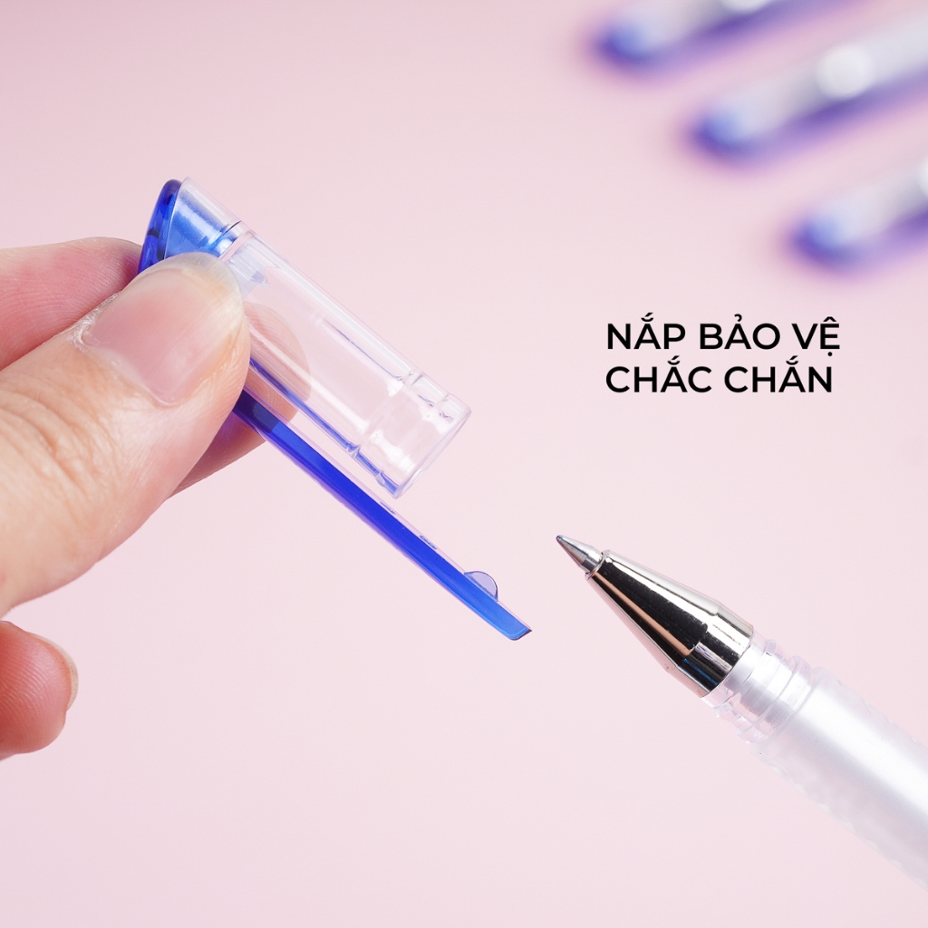 Bút Gel Classmate Bút Nước Ngòi 0.5mm Bút Viết Trơn Mực Mực Ra Đều Bút Gel Đen Xanh Ghi Chép Viết Bài Dành Cho Học Sinh