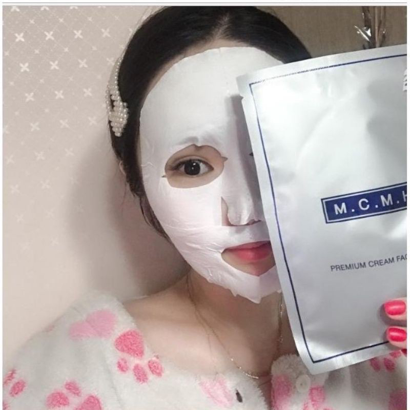 Mặt nạ M.C.M.H Premium Cream hạn 2028 trắng da ngừa lão hóa, giảm mụn, tái tạo,  da cao cấp dạng kem cao cấp IS94
