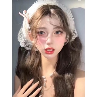 [🔥XƯỞNG SALE SẬP SÀN🔥] Khăn đội đầu viền ren phong cách vintage ngọt ngào chụp ảnh, phụ kiện mùa hè K252