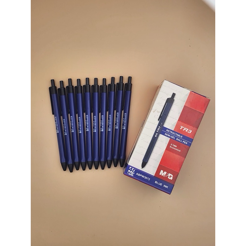 [ BUÔN] HỘP 40 CÁI BÚT GEL TR3 - VPP QUỐC HUY