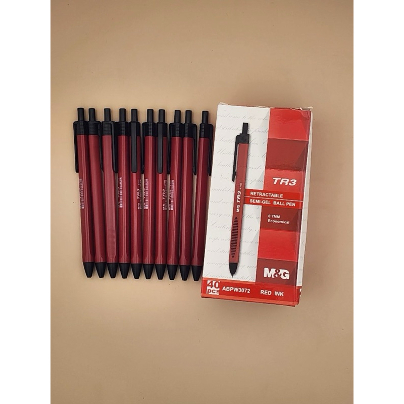[ BUÔN] HỘP 40 CÁI BÚT GEL TR3 - VPP QUỐC HUY