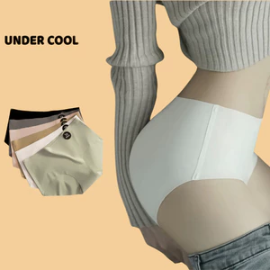 Quần Lót Nữ Đúc Su Trơn UNDERCOOL Tàng Hình Không Lộ Viền Cạp Trung 6 Màu QL15