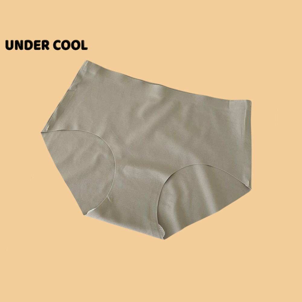 Quần Lót Nữ Đúc Su Trơn UNDERCOOL Tàng Hình Không Lộ Viền Cạp Trung 6 Màu QL15