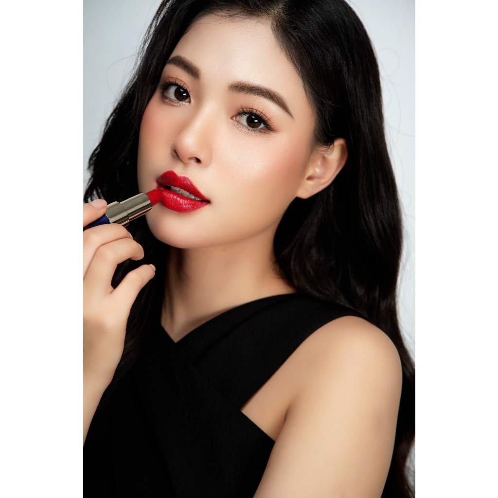 Son Lì Tự Nhiên #1 ĐỎ THUẦN Chính Hãng Không Chì Lâu Trôi An toàn Ăn được GAU SUNSET LOVER