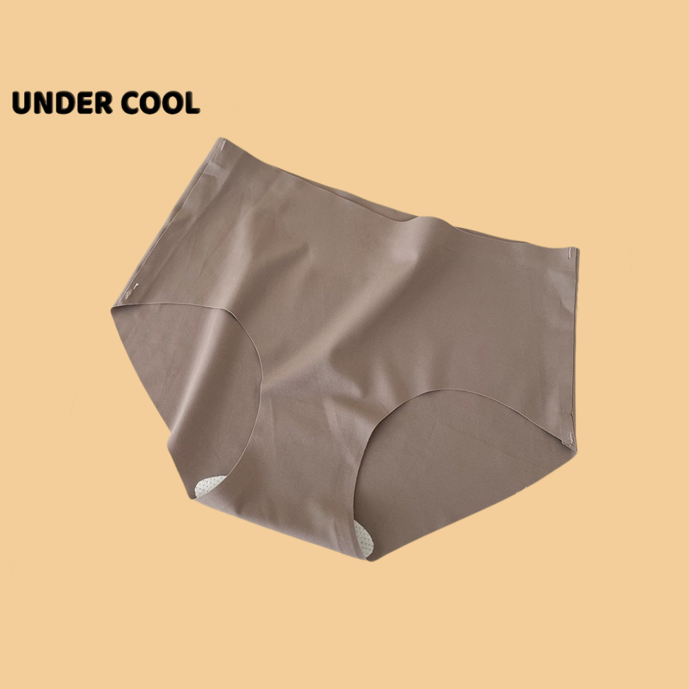 Quần Lót Nữ Đúc Su Trơn UNDERCOOL Tàng Hình Không Lộ Viền Cạp Trung 6 Màu QL15