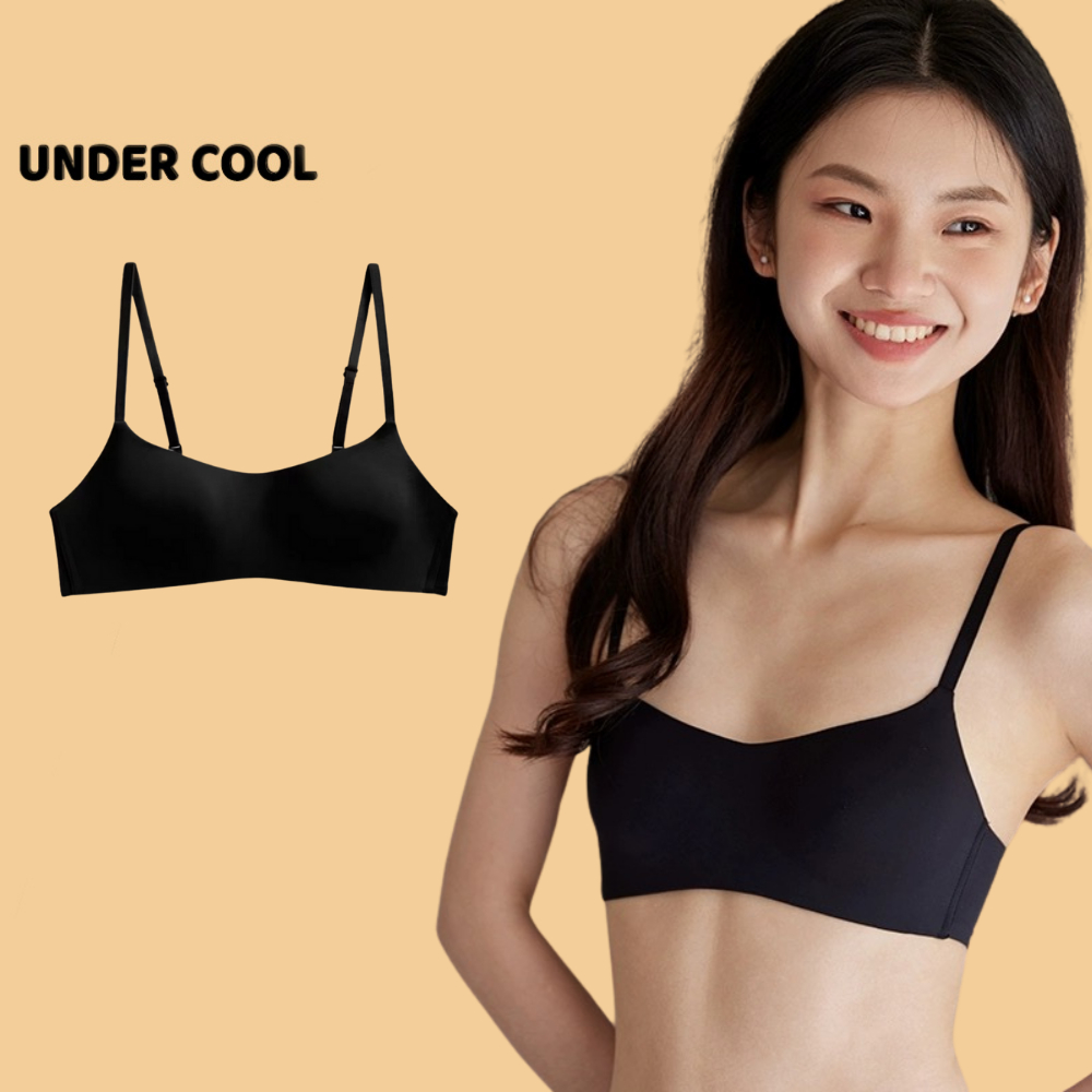 Áo Lót Nữ Su Không Gọng Đệm Mỏng UNDERCOOL Trơn Không Viền Thoải Mái 4 Màu AL23