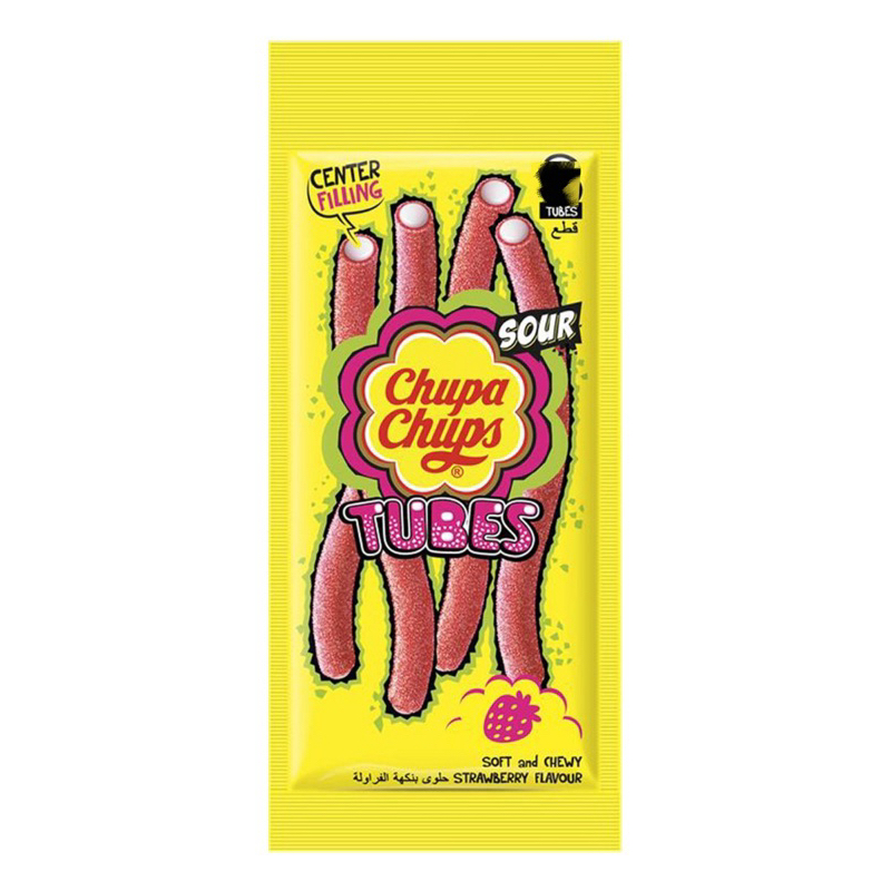 KẸO DẺO CHUPA CHUPS TUBES HƯƠNG DÂU/ COLA 24G | Shopee Việt Nam