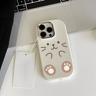 Ốp lưng iphone mềm chống sốc camera mạ kim Mặt mèo đáng yêu ip 6/7/8/plus/x/xr/xs/11/12/13/14/15/pro max - gb2026