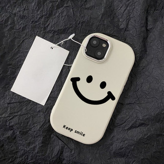 Ốp lưng iphone mềm chống sốc camera mạ kim keep smile dành cho ip 6/7/8/plus/x/xr/xs/11/12/13/14/15/pro max - gb2013