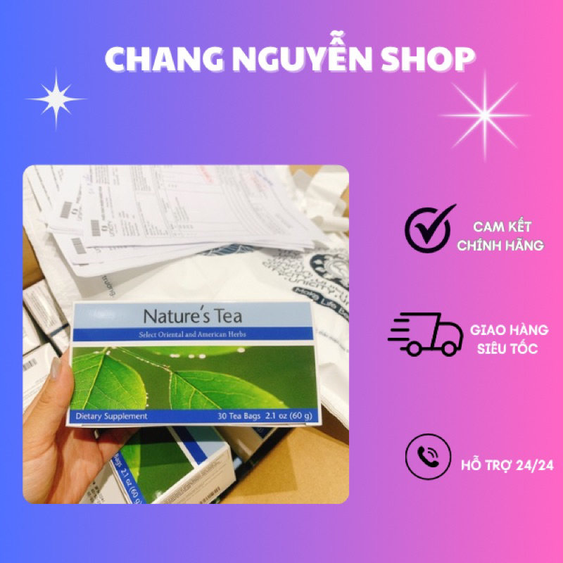 TRÀ THẢI ĐỘC RUỘT NATURE'S TEA HỘP 30 Gói | Shopee Việt Nam