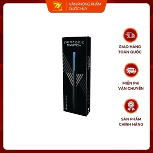 BÚT BI BẤM PENTONIC SWITCH MỰC XANH HỘP 10 CÁI - VPP QUỐC HUY