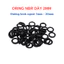 Gioăng Cao Su Oring NBR Dày 2mm - OD 5mm đến 20mm - Vòng Đệm Cao Su Tròn Chịu Dầu, Chịu Áp Lực Cao