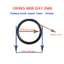 Gioăng Cao Su Oring NBR Dày 2mm - OD 5mm đến 20mm - Vòng Đệm Cao Su Tròn Chịu Dầu, Chịu Áp Lực Cao