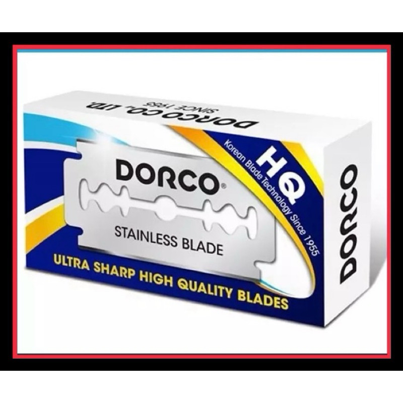 [BUÔN] DAO CẠO DORCO, LƯỠI LAM DORCO, LỐC 100 CÁI - VPP QUỐC HUY.