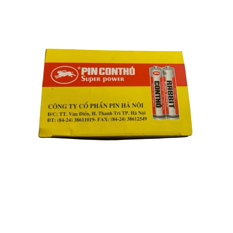 [BUÔN] PIN ĐŨA AAA CON THỎ R03P, HỘP 40 VIÊN -VPP QUỐC HUY