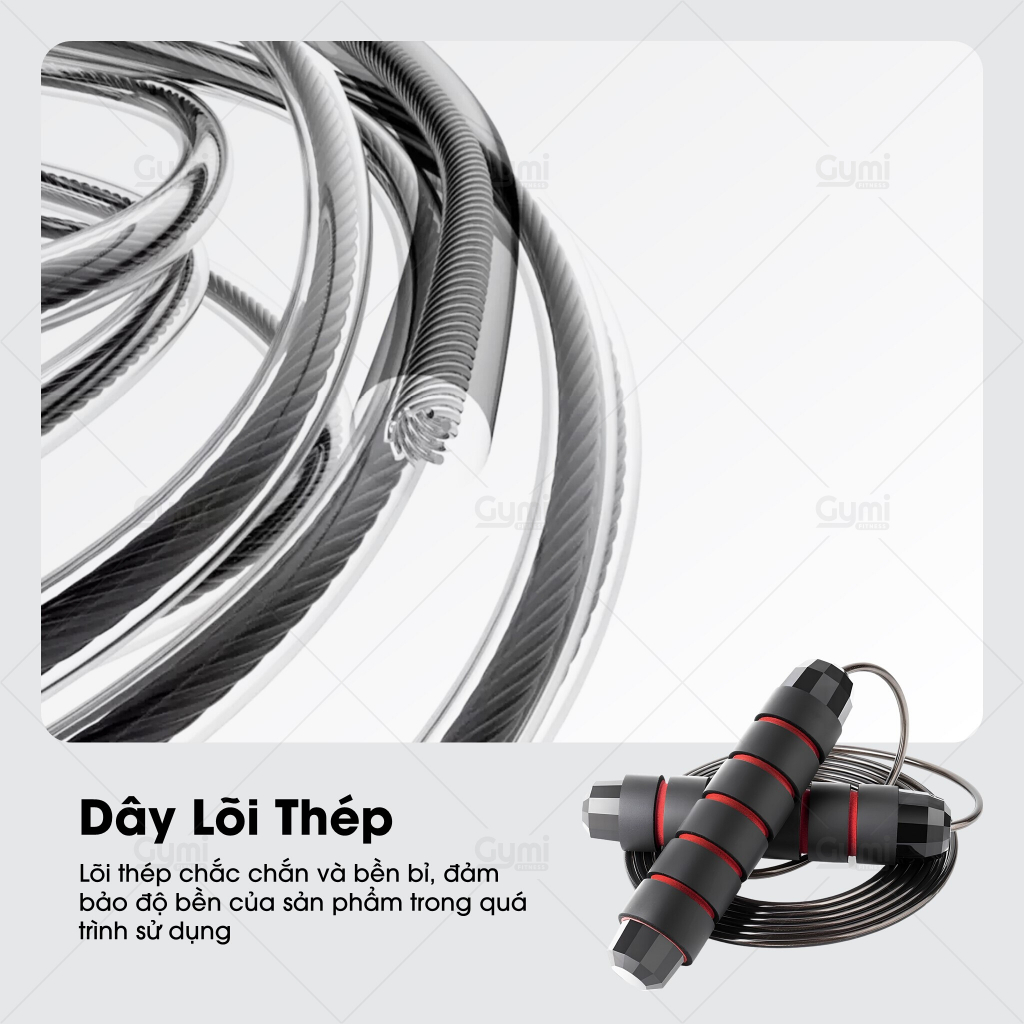 Dây Nhảy Thể Dục, Dây Nhảy Thể Lực Tập Thể Dục Thể Thao Cao Cấp 2,9m - DN01
