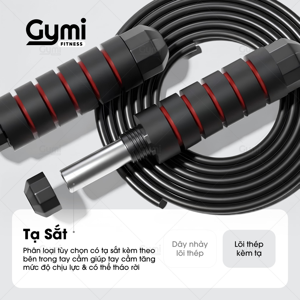 Dây Nhảy Thể Dục, Dây Nhảy Thể Lực Tập Thể Dục Thể Thao Cao Cấp 2,9m - DN01
