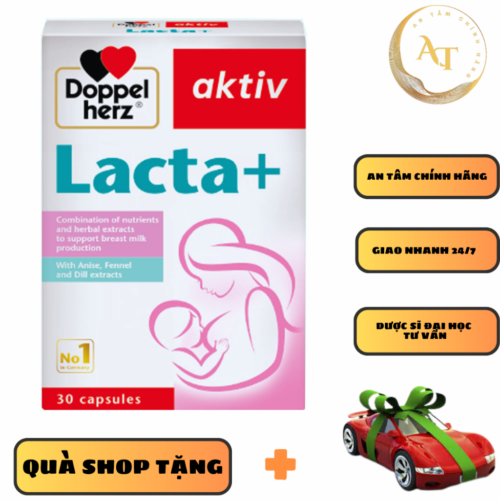 [CHÍNH HÃNG] Viên uống lợi sữa Lacta+ Hộp 30 viên | Shopee Việt Nam