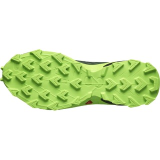 SALOMON - ALPHACROSS 5 - DARKEST SPRUCE / BLACK / GECKO GREEN - L47311700 - GIÀY THỂ THAO CHẠY ĐỊA HÌNH